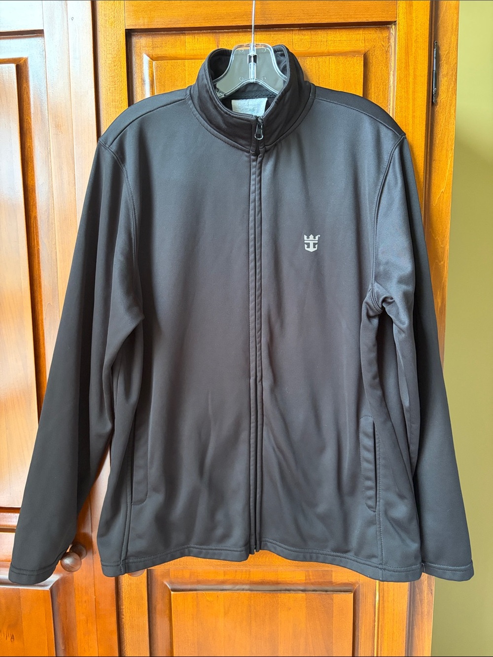 Black Ladies Royal Caribbean Full Zip Jacket